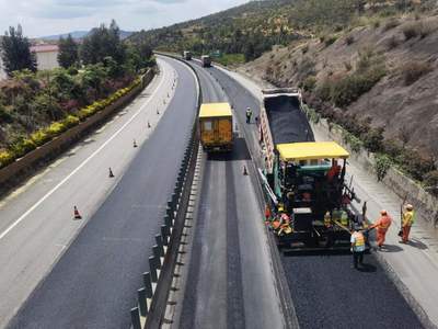 楚大高速公路路面養(yǎng)護(hù)專項工程圓滿完工