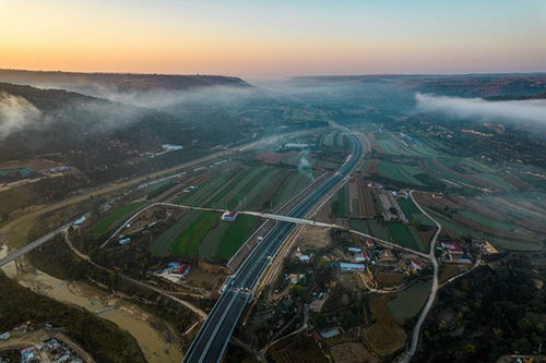 甘肅路橋第四分公司承建G244線打扮梁（陜甘界）至慶城段公路土建四標(biāo)、路面二標(biāo)項目順利通過交工驗收